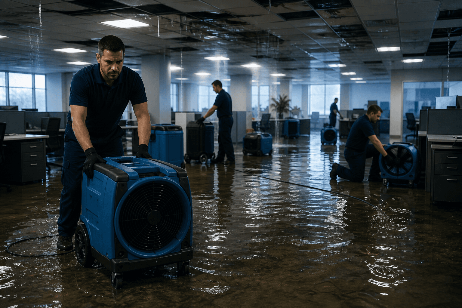 Commercial Water Damage Restoration